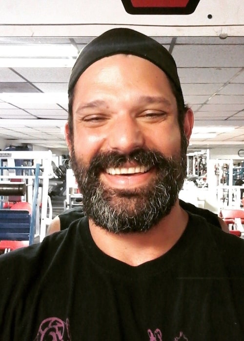 Adam Rose as seen in a selfie taken in June 2017