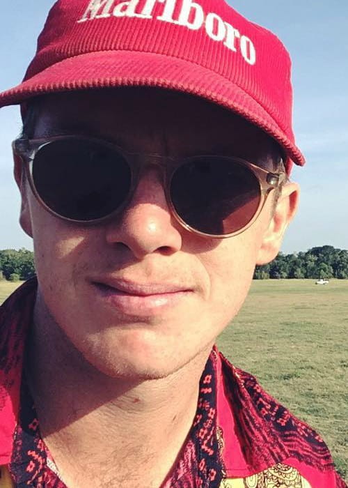 Adam Zampa in an Instagram selfie as seen in August 2016