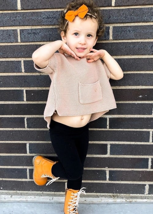 Alaya Morales as seen while posing for an adorable picture in October 2019