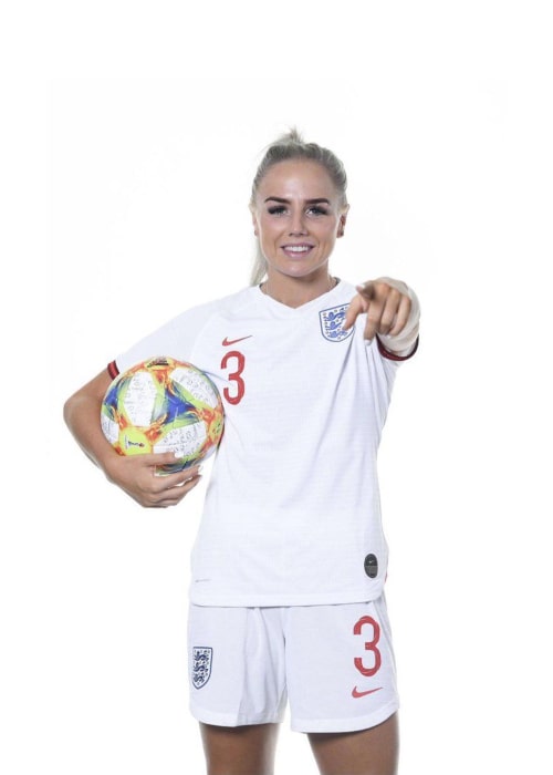 Alex Greenwood as seen in a Twitter Post in June 2019