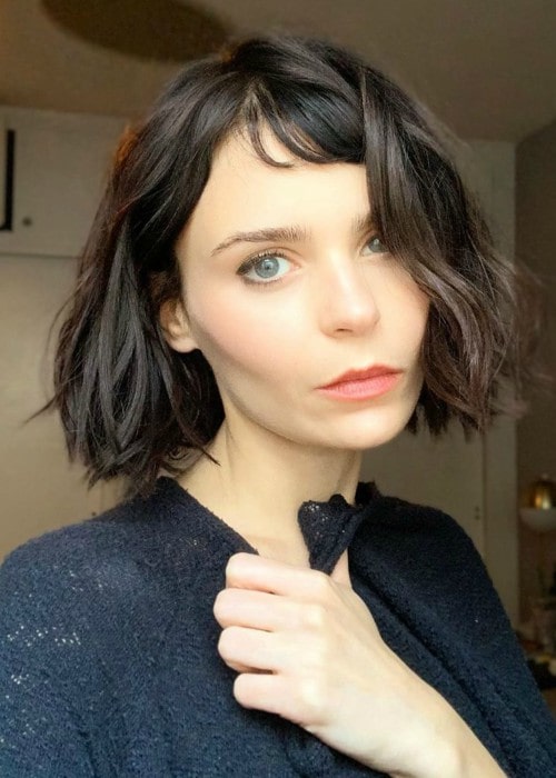 Alexandra Krosney in an Instagram selfie as seen in January 2020