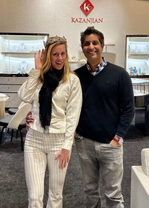    Alison Riske med rare, Mand Stephen Amritraj 