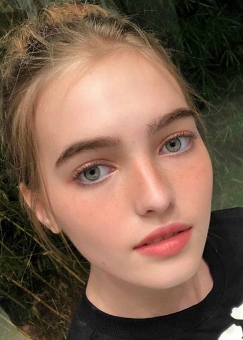 Anastasia Bezrukova in an Instagram selfie as seen in November 2018