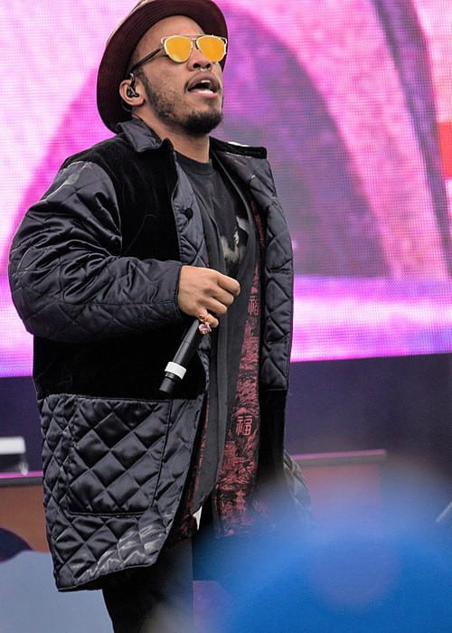 Anderson Paak performing at Broccoli City Festival in April 2016