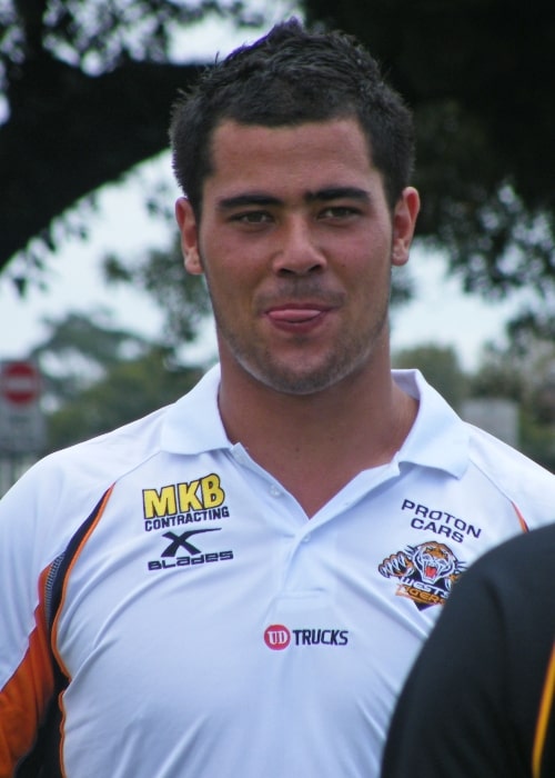 Andrew Fifita as seen in a picture taken at the Federation Cup Fan Day in 2010