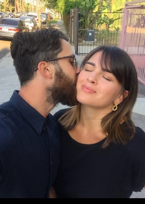 Andy Bean as seen while taking an adorable selfie with Lizzy Loeb