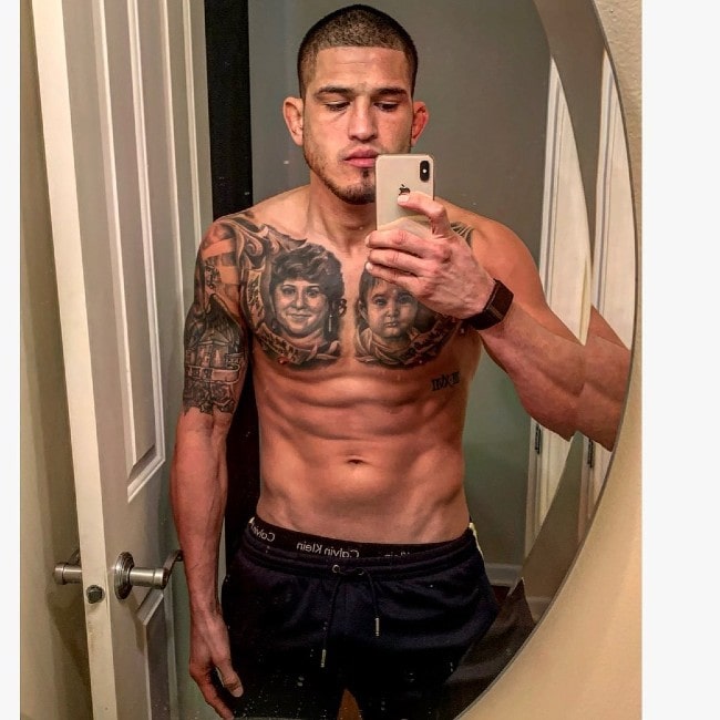 Anthony Pettis as seen in January 2020