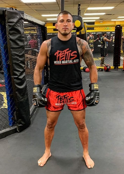 Anthony Pettis as seen in July 2019