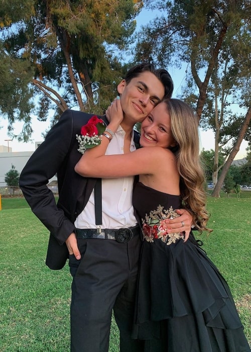 Ashton Arbab as seen in a picture taken with his beau singer, dancer, and social media star Sharlize True in October 2019