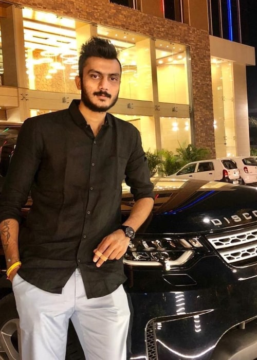 Axar Patel as seen in October 2018