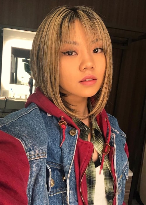 Bailey Sok as seen in a selfie taken in Sacramento, California in January 2019