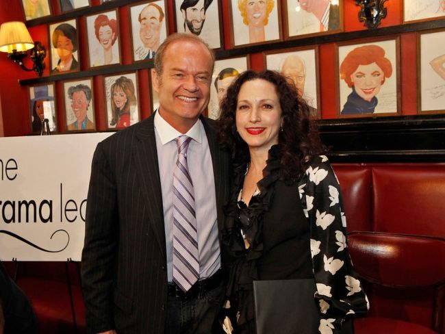 Bebe Neuwirth and Kelsey Grammer seen posing together in 2010