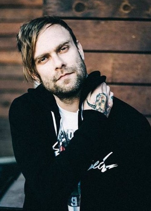 Bert McCracken in an Instagram post as seen in September 2017