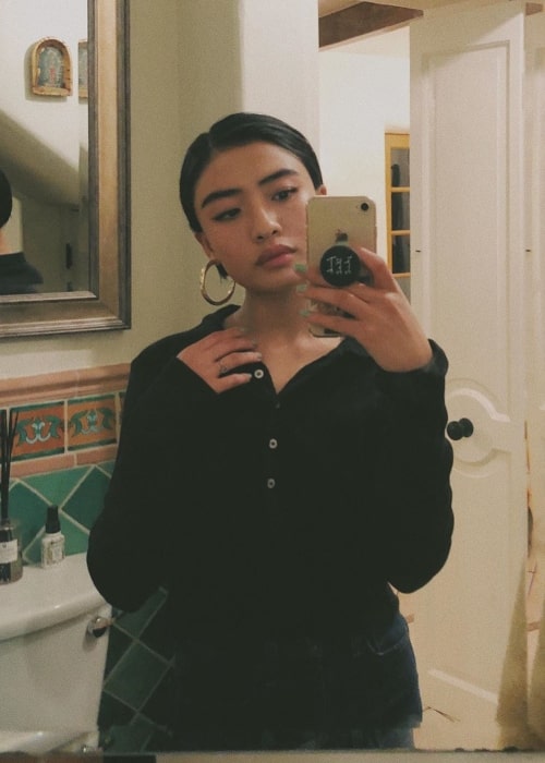 Brianne Tju as seen in a selfie taken in November 2019