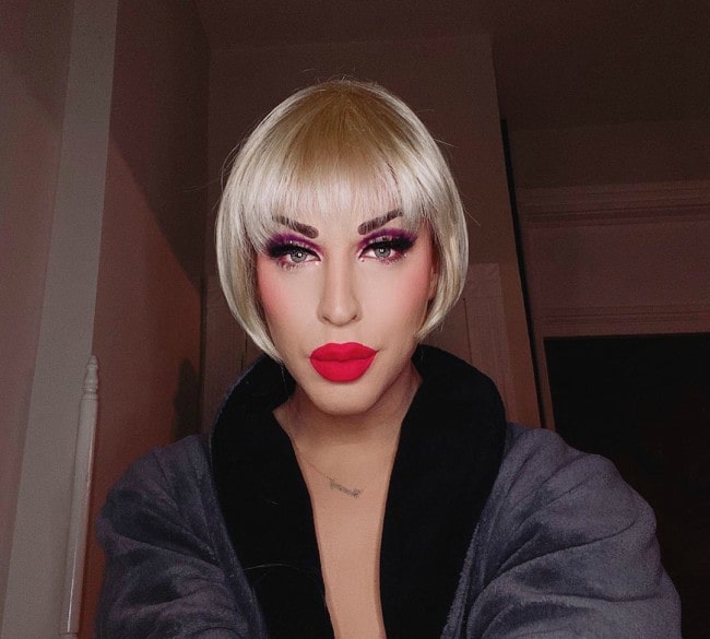 Brooke Lynn Hytes in a selfie as seen in December 2019