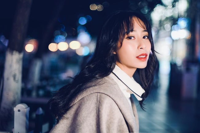 Carol Zhao as seen in an Instagram Post in December 2018