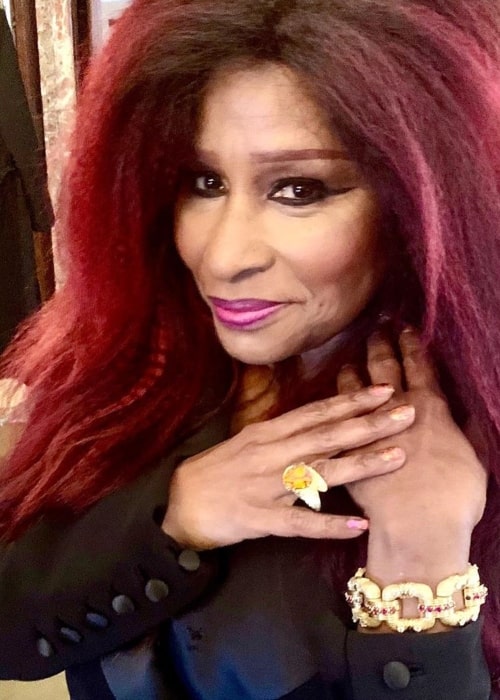 Chaka Khan as seen in a picture taken in New York City, New York at the 2019 Tiffany Blue Book Gala Event in October 2019