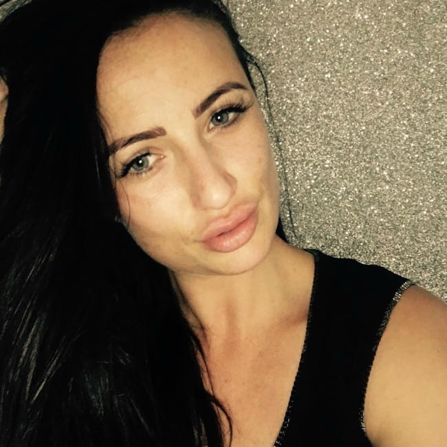 Chantelle Houghton in a selfie in July 2017