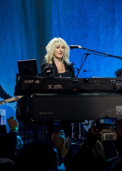 Christine McVie as seen in a picture taken on November 4, 2017