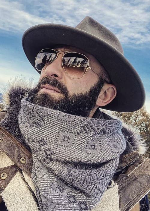 Coyote Peterson in an Instagram selfie as seen in January 2020