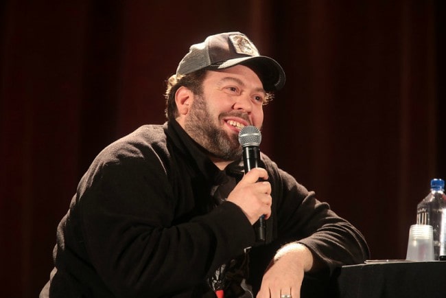 Dan Fogler speaking at the 2018 Phoenix Comic Fest