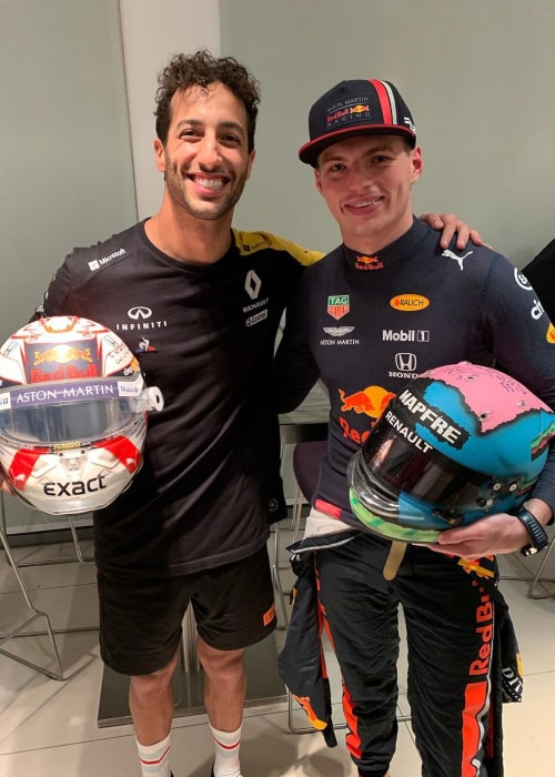 Daniel Ricciardo Height Stephen Tindall