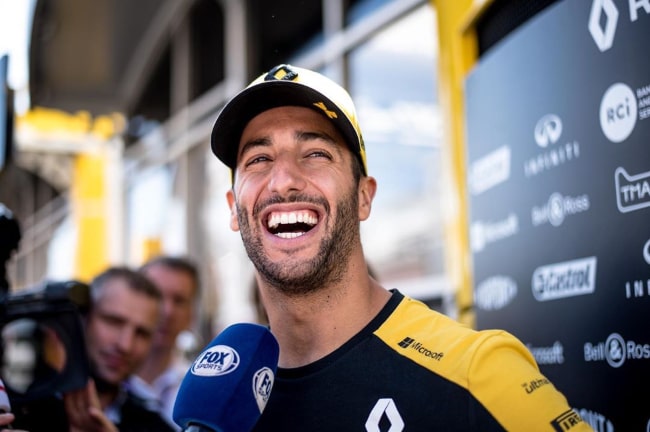 Daniel Ricciardo as seen in an Instagram Post in May 2019