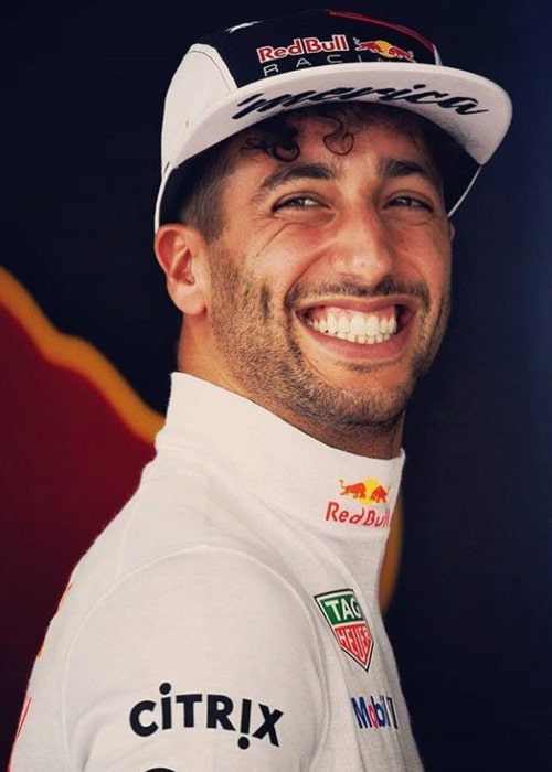 Daniel Ricciardo as seen in an Instagram Post in October 2017