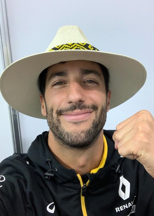 Daniel Ricciardo as seen in an Instagram Post in October 2019