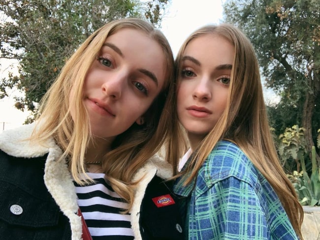 Darian Orlando (left) and Lauren Orlando, as seen in January 2019