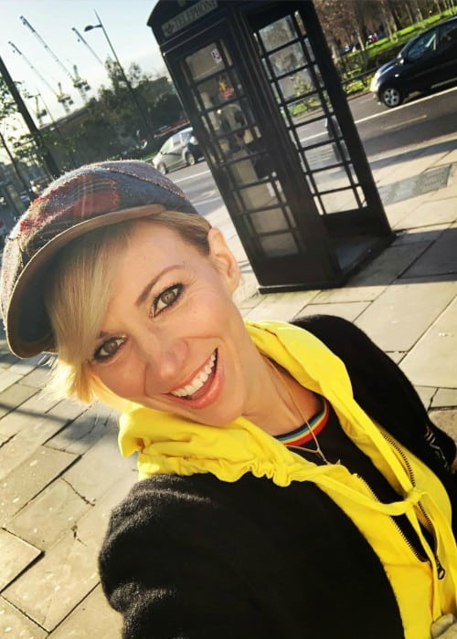 Debbie Gibson in a selfie in December 2019