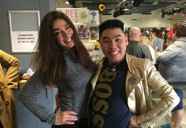 Diane Youdale Mayhew and Ka-Ho Jake Leung as seen in February 2019