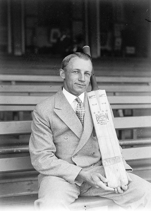 Don Bradman as seen in 1932