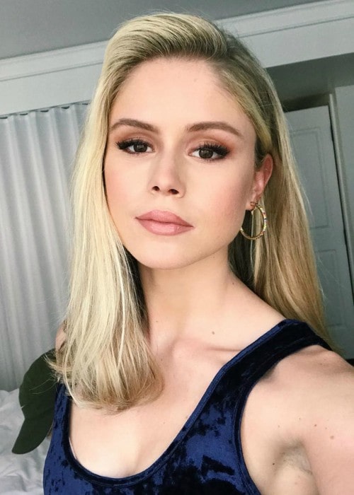 Erin Moriarty in a selfie as seen in July 2019