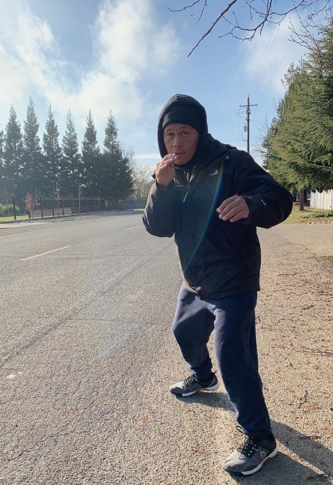 Ernie Reyes Jr. as seen while posing for the camera in January 2020