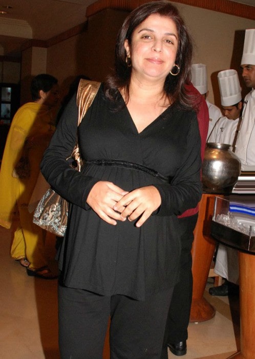 Farah Khan during an event