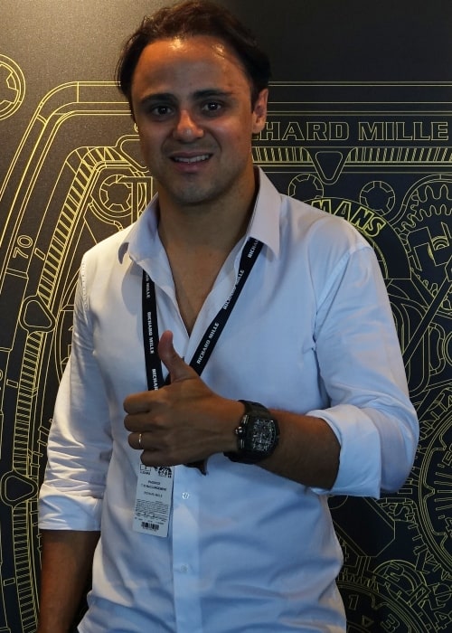 Felipe Massa as seen in a picture taken in chez Richard Mille au Le Mans Classic 2018 in July 2017