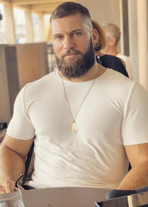 Florian Munteanu as seen in a picture taken at the Opera Bar in January 2020