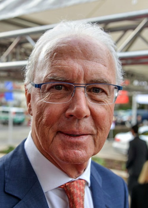 Franz Beckenbauer during an event