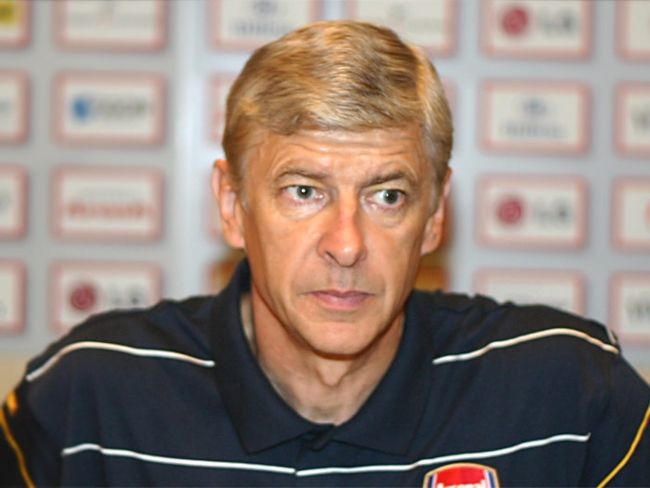 French football manager Arsène Wenger