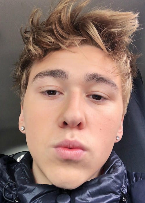 Garren Stitt in an Instagram selfie as seen in August 2019