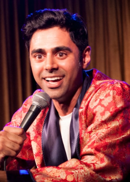 Hasan Minhaj as seen while speaking during an event in August 2013