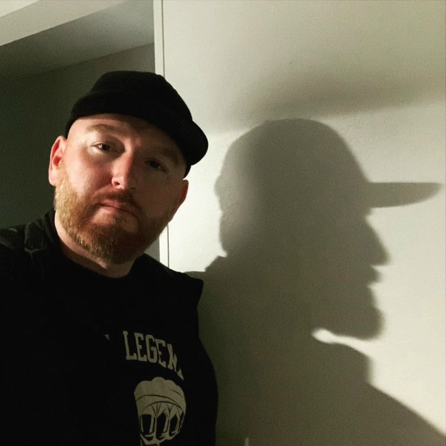 Heath Slater in a selfie as seen in January 2020