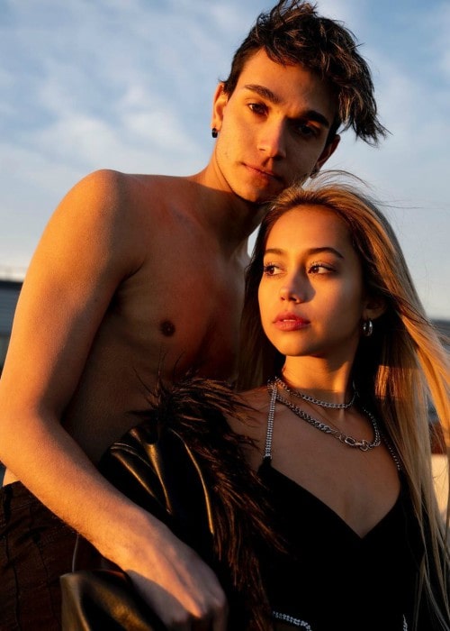 Ivanita Lomeli and Lucas Dobre as seen in February 2020