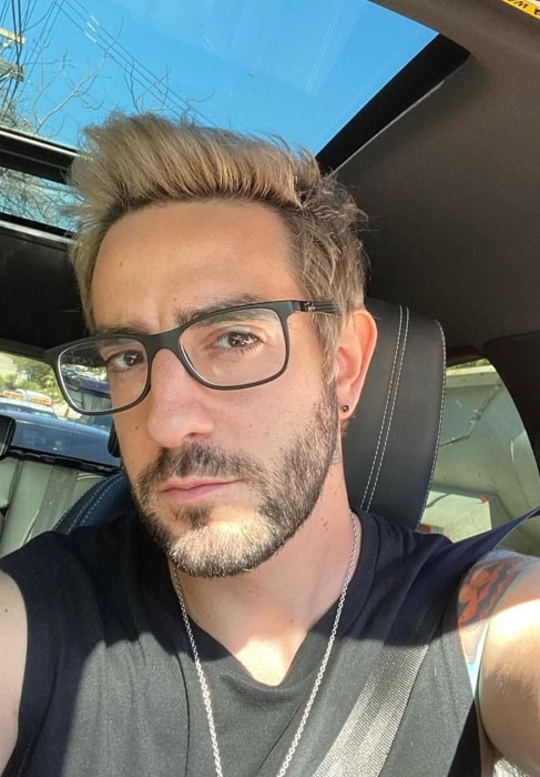 Jack Barakat in an Instagram selfie as seen in February 2020