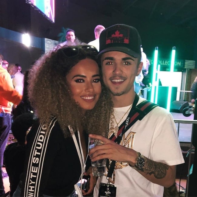 Jake Mitchell as seen along with Amber Rose Gill in September 2019