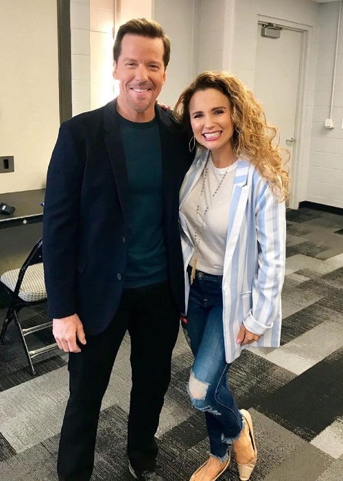Jeff Dunham with his wife Audrey as seen in Julne 2019