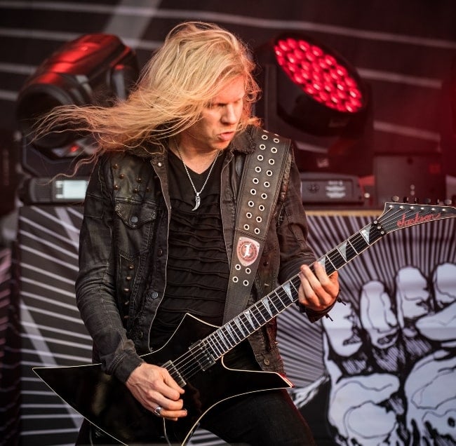 Jeff Loomis as seen while performing with 'Arch Enemy' at Wacken Open Air 2018