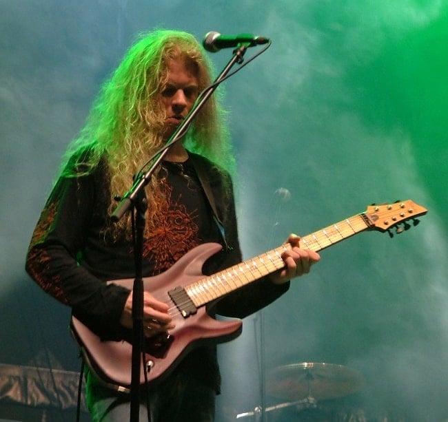 Jeff Loomis as seen while performing with the progressive metal band 'Nevermore' at the Summer Breeze Open Air in Dinkelsbühl, Bavaria on August 16, 2007