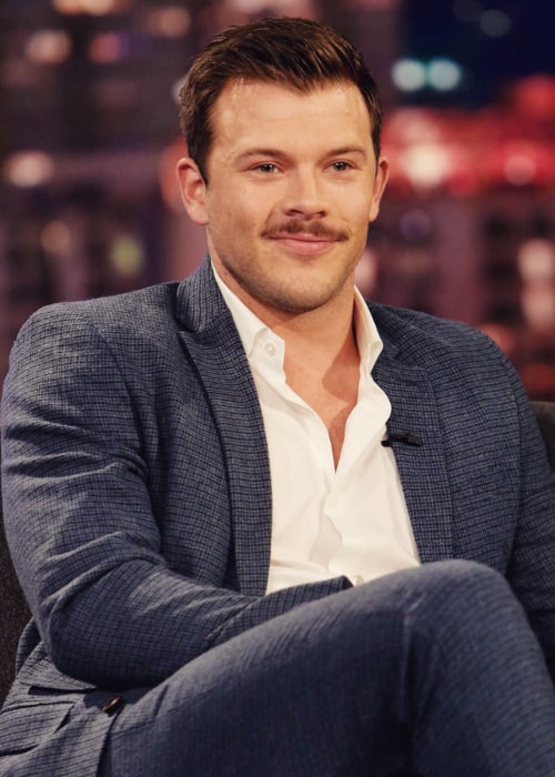 Jimmy Tatro on the sets of a TV Show in December 2018